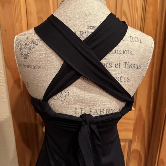 Athleta Black Halter Dress Women’s Size Extra Small - Picture 9 of 12